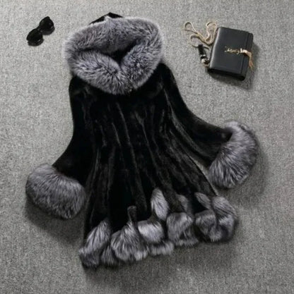 Luxe Winter Faux Fur Coat